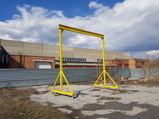 Козловой кран пролет 5 м, грузоподъемность 5 т